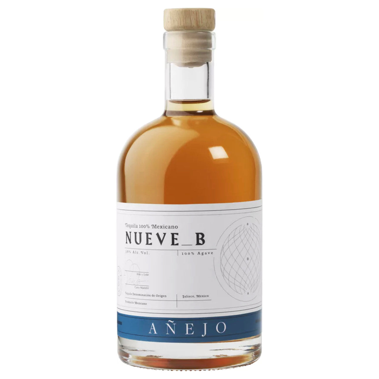 Tequila Nueve B Añejo 38% Vol. 0,7l – Trynk.de