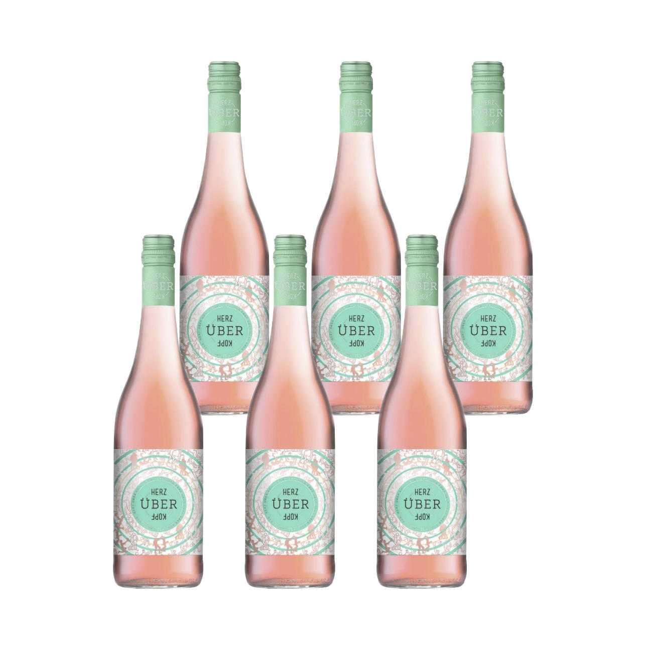 Weingut Ambs Herz über Kopf QbA Rosé trocken 0,75l