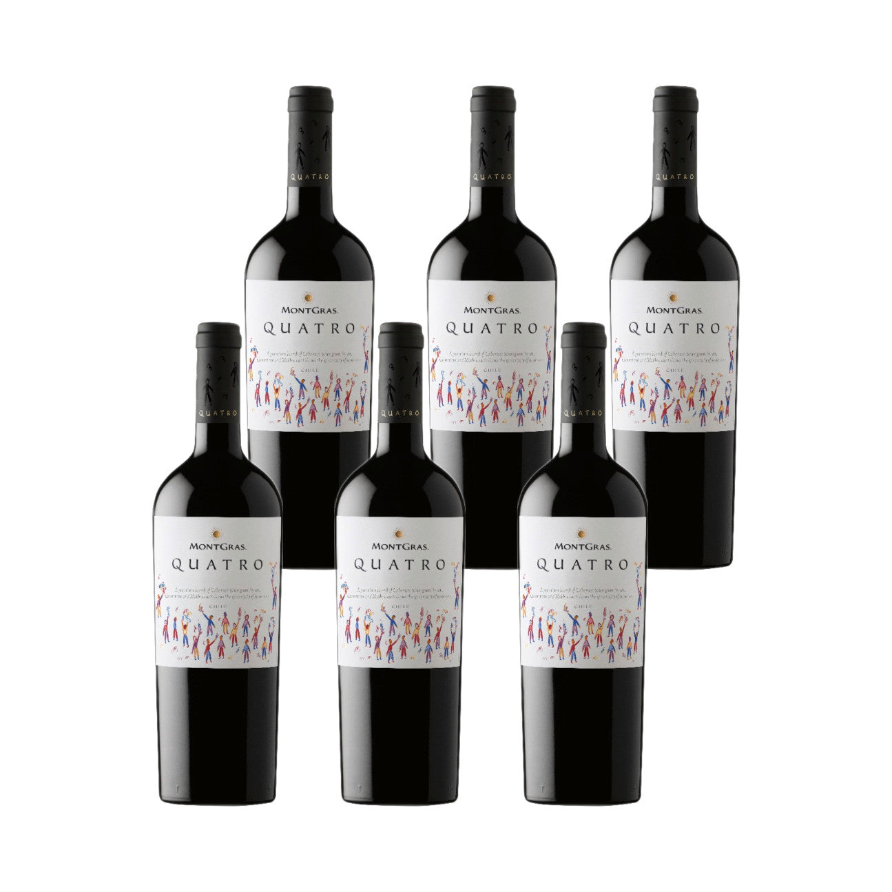 MontGras “Quatro” Valle de Colchagua Red 0,75l