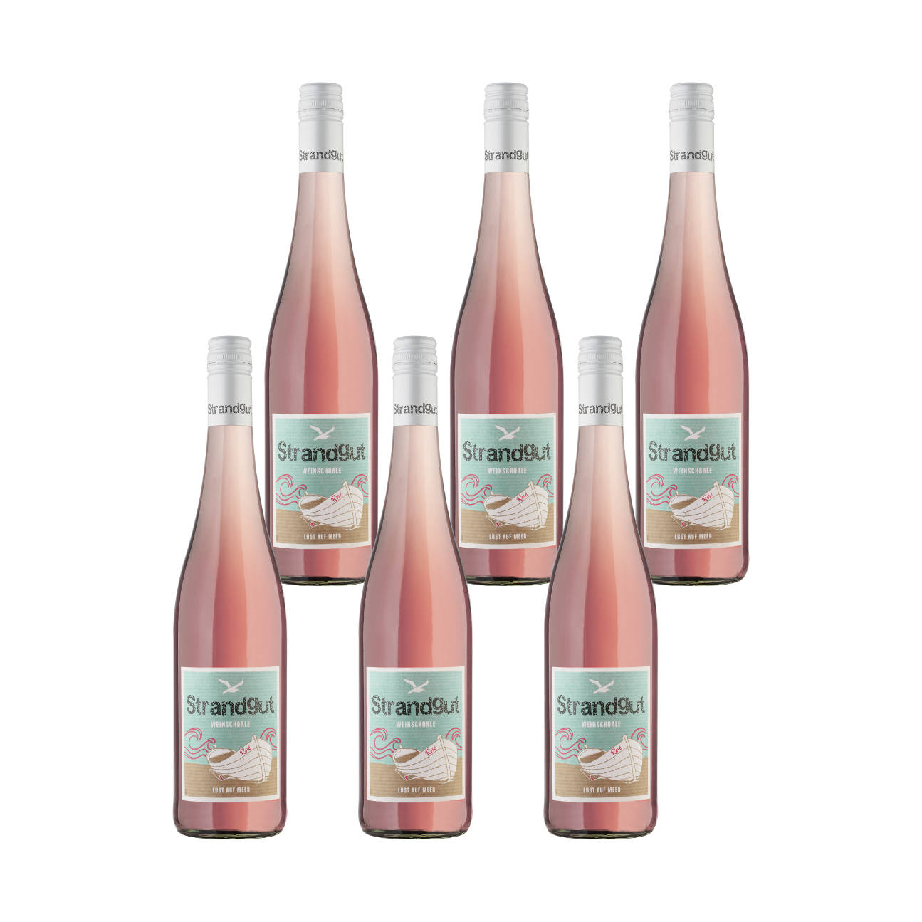 Strandgut Weinschorle Rosé 6% vol. 0,75l