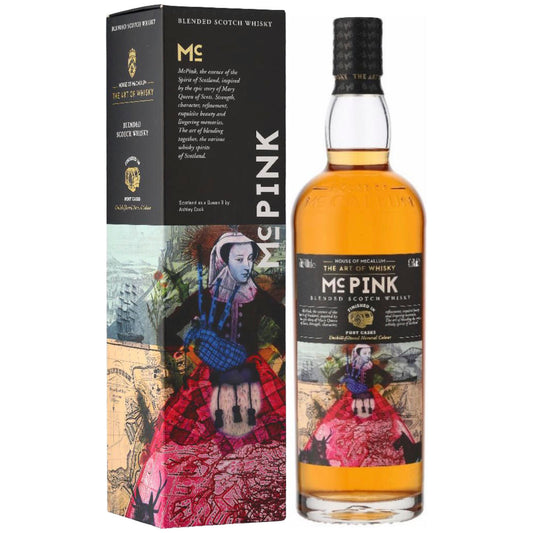 McPink Scotch Whisky Port Cask Finish 43,5% vol. 0,7l in Geschenkverpackung